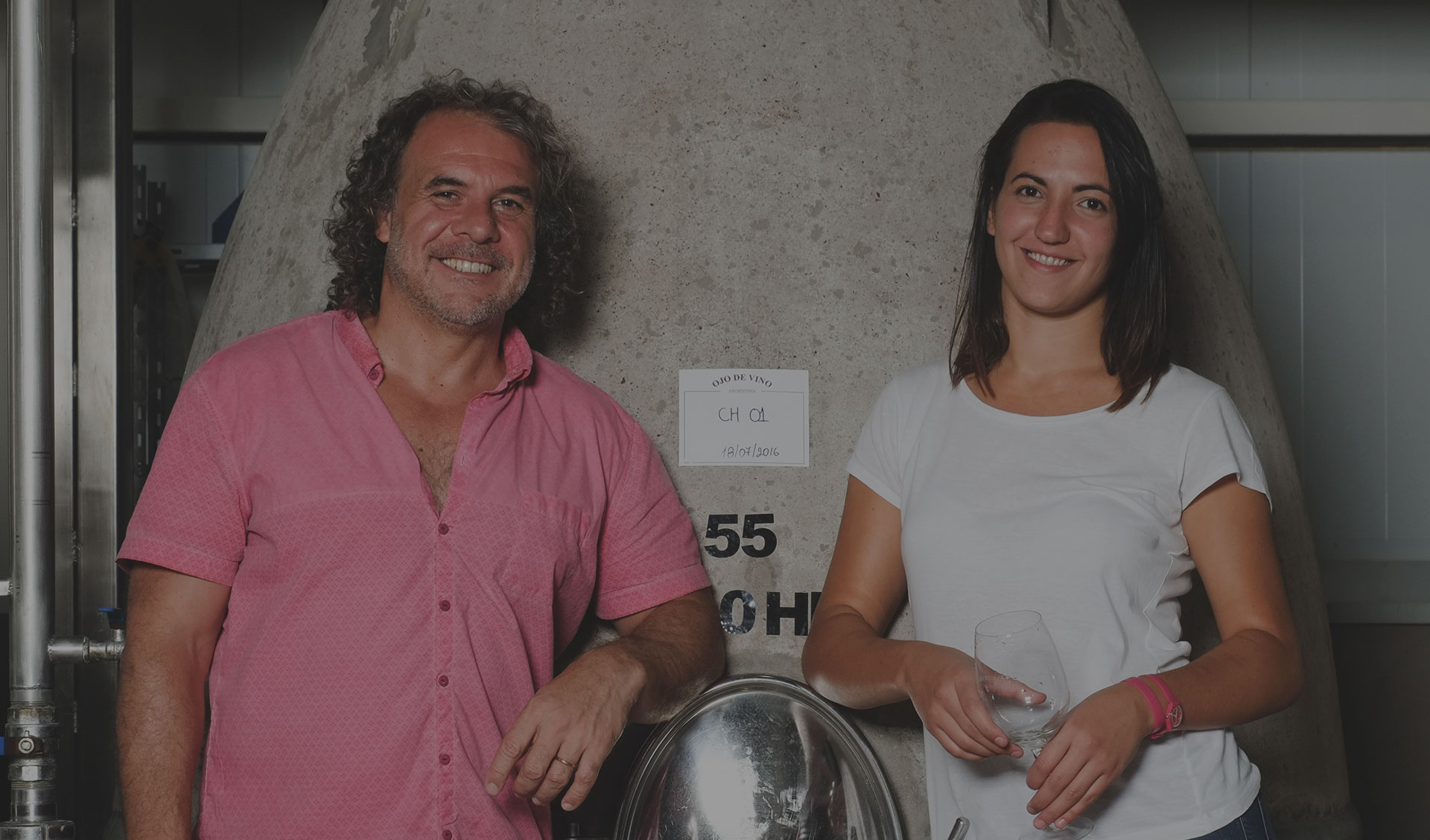 Winemaker Marcelo Peleretti & Noelia Gonzalez
